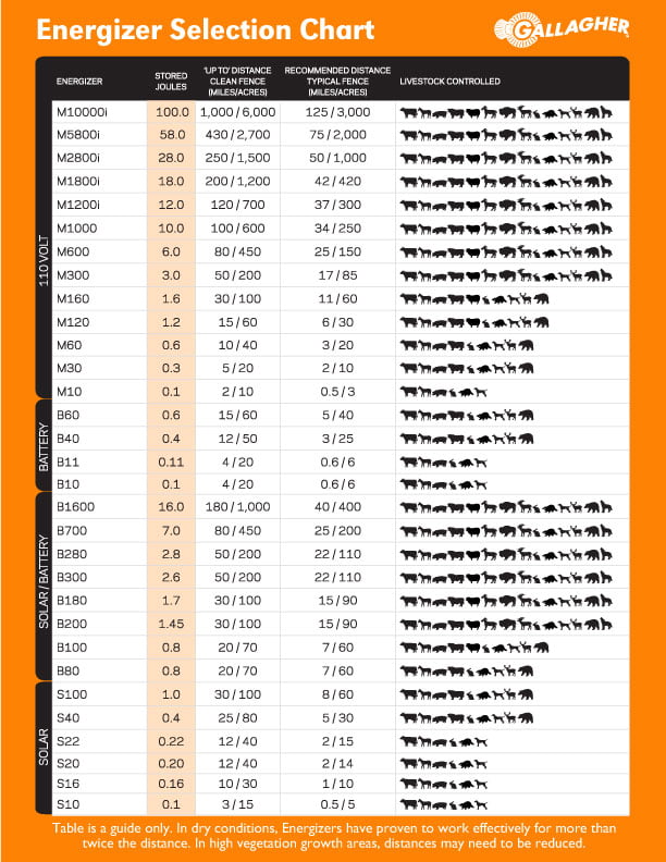 Energizer Battery Chart